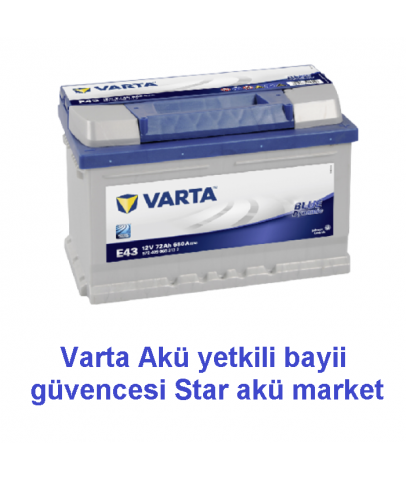 72 Amper Varta Akü