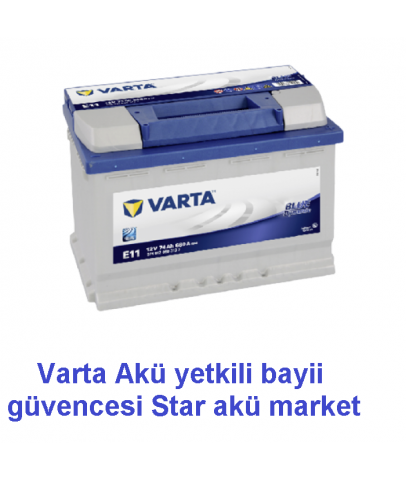 74 Amper Varta Akü E11