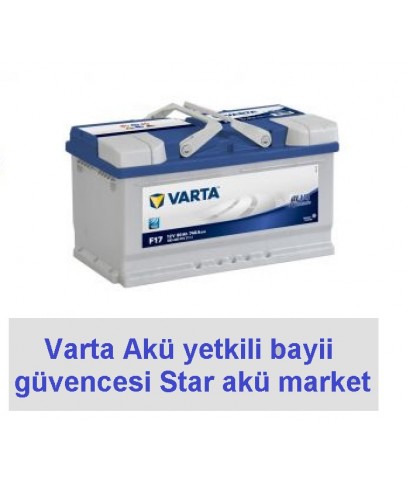 80 Amper Varta Akü